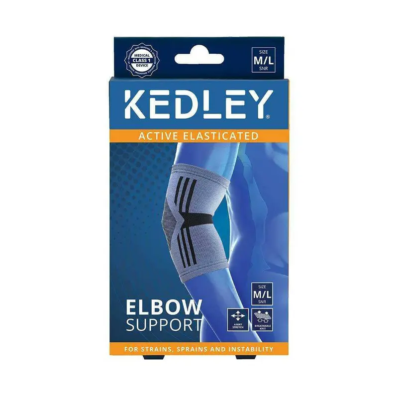 KEDLEY ACTIVE ELASTICATED ELBOW SUPPORT