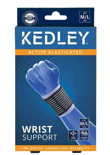 KEDLEY ACTIVE ELASTICATED WRIST SUPPORT