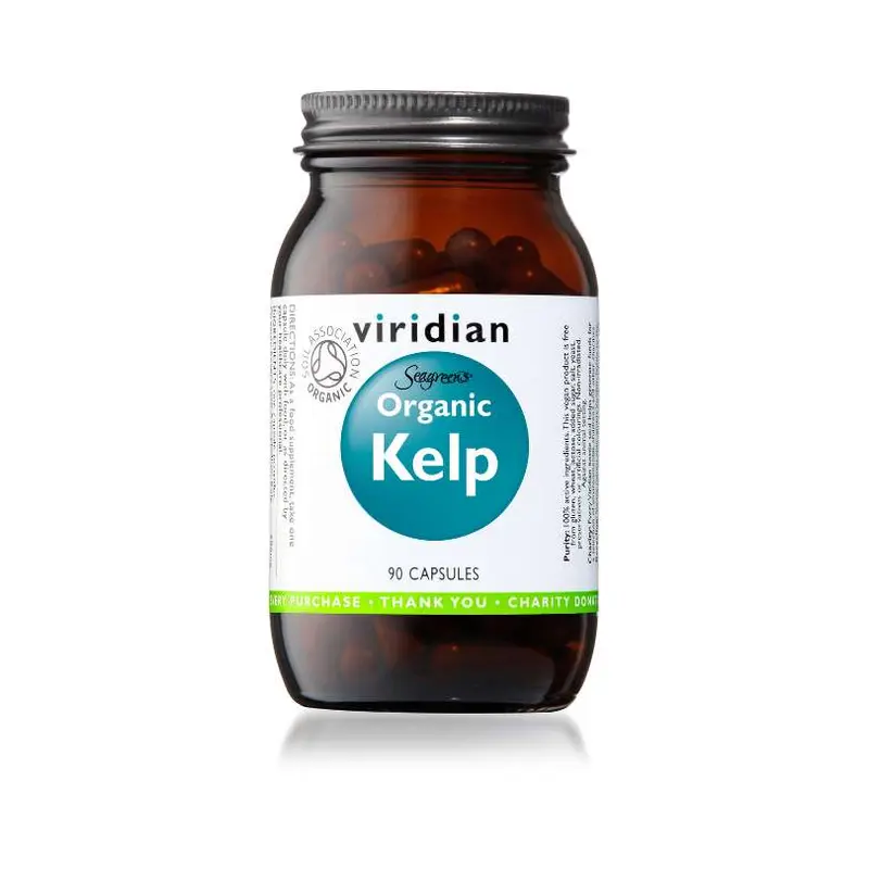 Kelp Veg Caps [providing 200mcg iodine] (Organic)