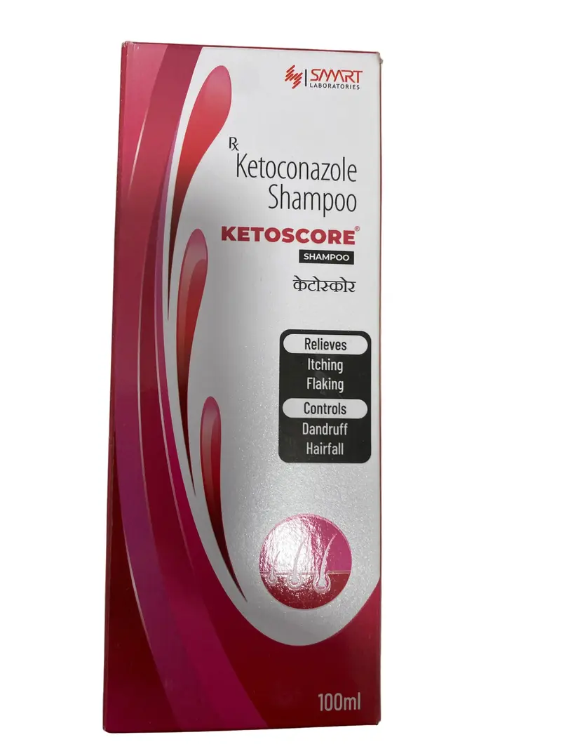 Ketoscore Shampoo – 100ml | Ketoconazole Anti-Dandruff Shampoo 100ml