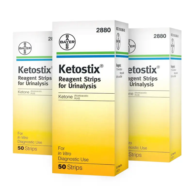 Ketostix Reagent Strips (Ketone) - Triple Pack
