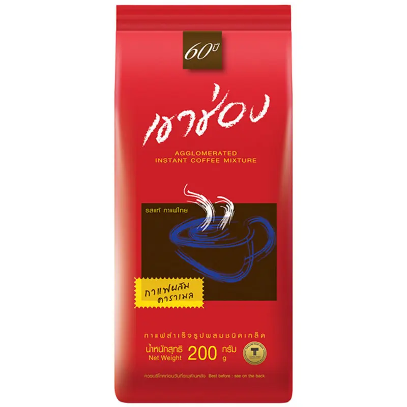 Khao Shong - Instant Coffee with Caramel 200g.