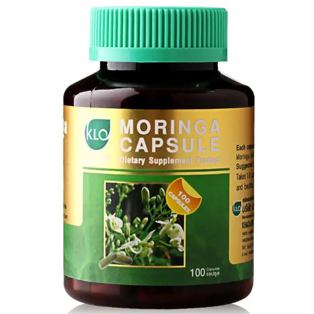 Khaolaor - Moringa 100 Capsules