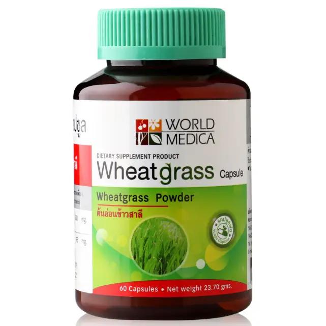 Khaolaor - Wheat Grass Capsule 60 Capsules