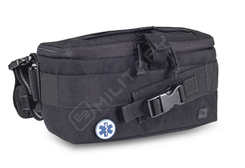 KIDLES Military Case Black Waist Leg First Aid Kit Medical Bag