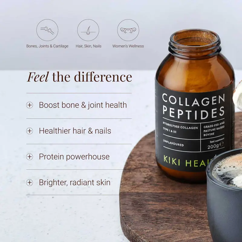 KIKI Health Collagen Bovine Peptides 200g