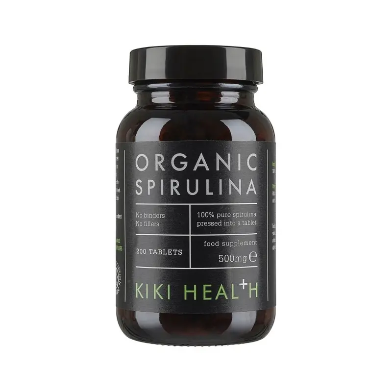 KIKI Health Organic Spirulina 200 Tablets 500mg
