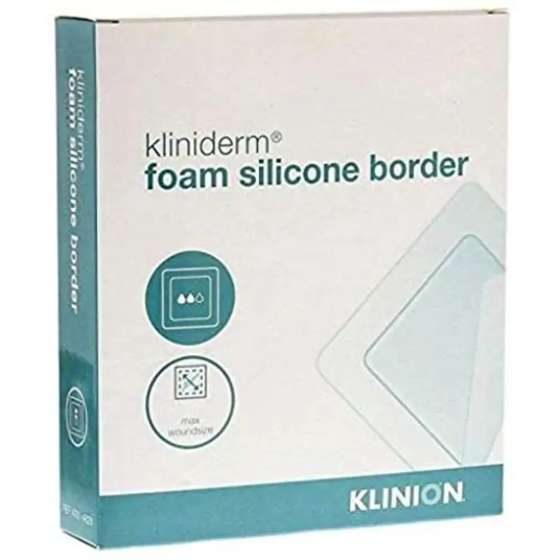Kliniderm Foam Silicone Border - 5 Pieces Per Box