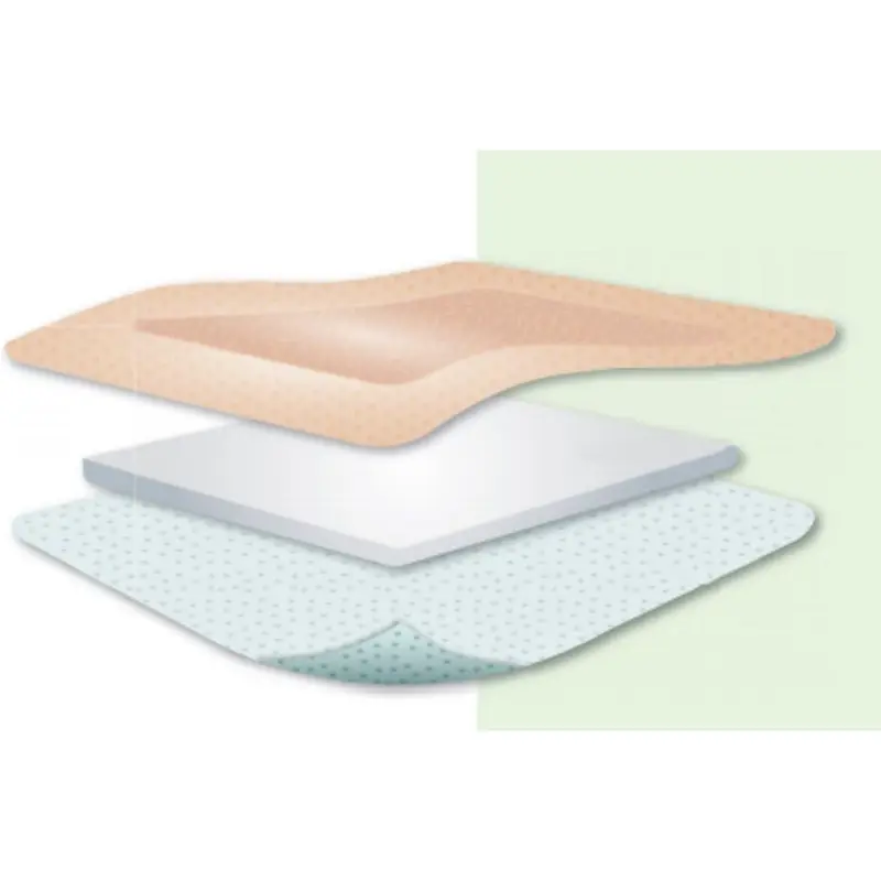 Kliniderm Foam Silicone Lite Border - 5 Pieces Per Box