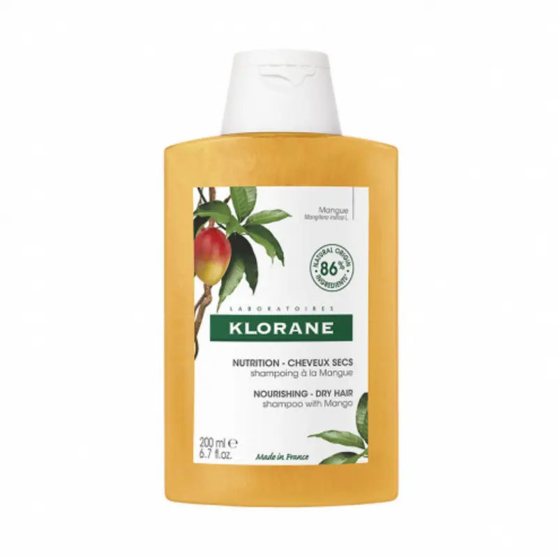 Klorane Mango Nourishing Shampoo 200ml