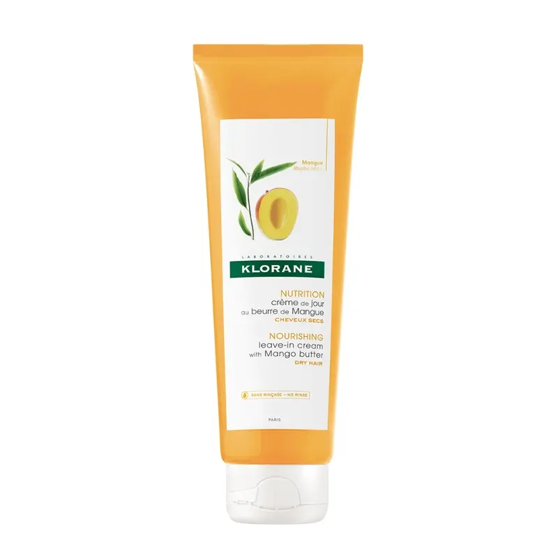 Klorane Nourishing Leave-In Cream with Mango for Dry Hair 125ml