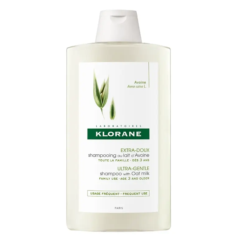 Klorane Softening Shampoo with Oat Milk for the Whole Family 400 ml