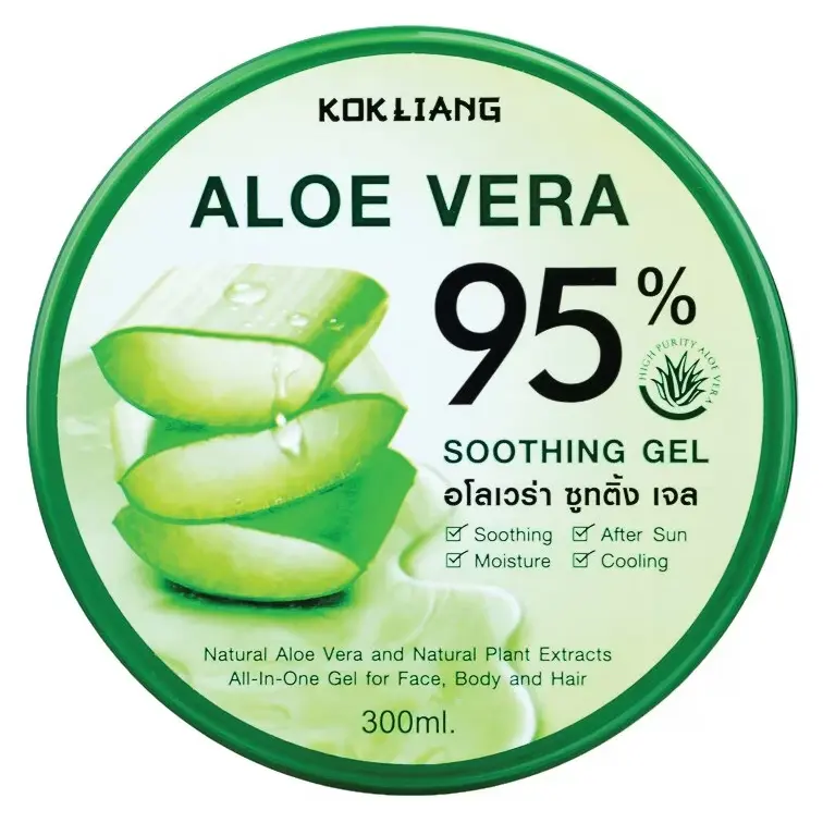 Kok Liang -Aloe Vera Soothing Gel 95% 300ml.