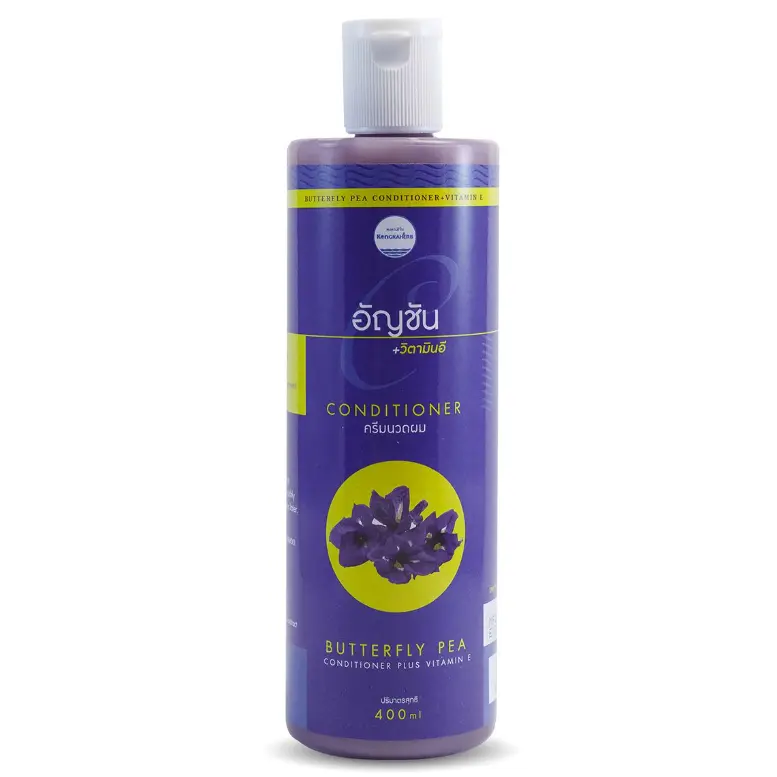 Kongkaherb - Butterfly Pea Conditioner with Vitamin E 400ml.