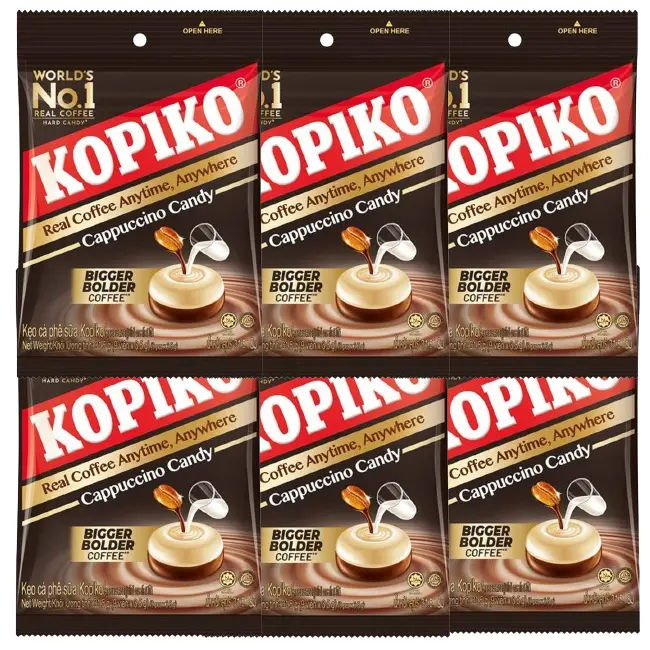 Kopiko - Cappuccino Candy 31.5 g (Pack of 6)
