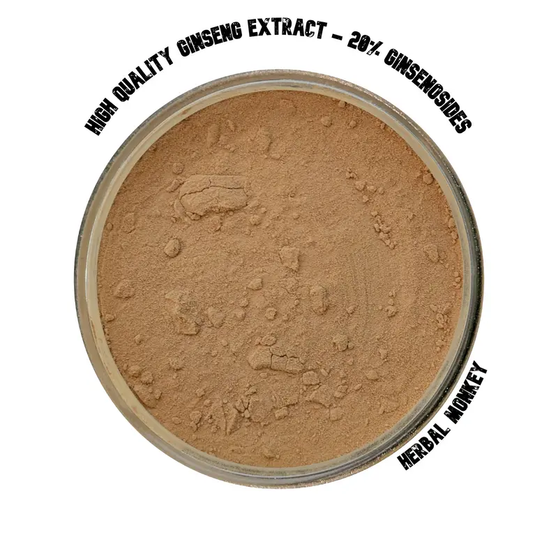 Korean Red Ginseng Extract 20% | Panax Ginseng | High Quality 20% Ginsenosides