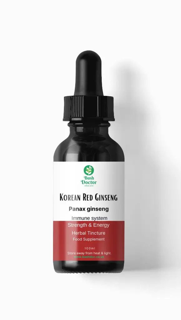 Korean Red Ginseng Tincture 6-Year-Old Panax Ginseng | 100ml Panax ginseng root