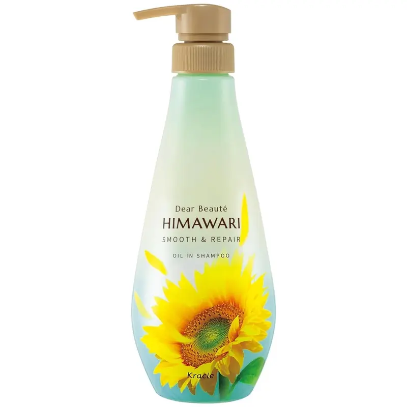 Kracie - Dear Beaute Himawari Smooth & Repair Oil in Shampoo 500ml.