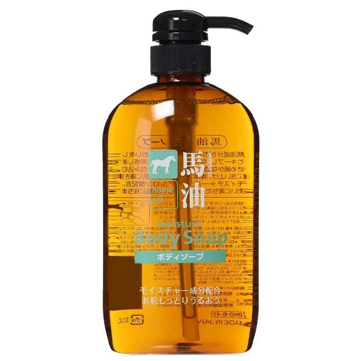Kumano - Horse Oil Moisture Body Soap 600ml.