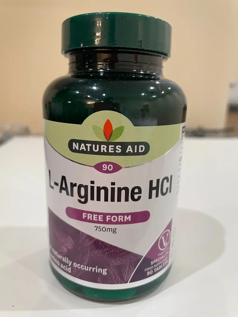 L-Arginine HCL 90 Tablets