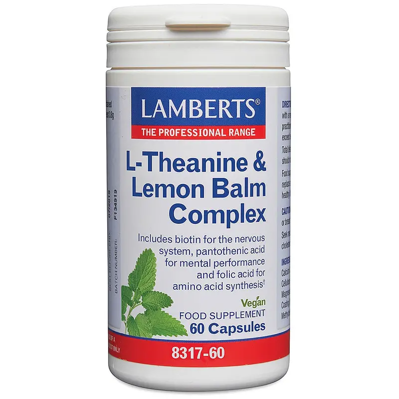 L-Theanine & Lemon balm Complex 60's