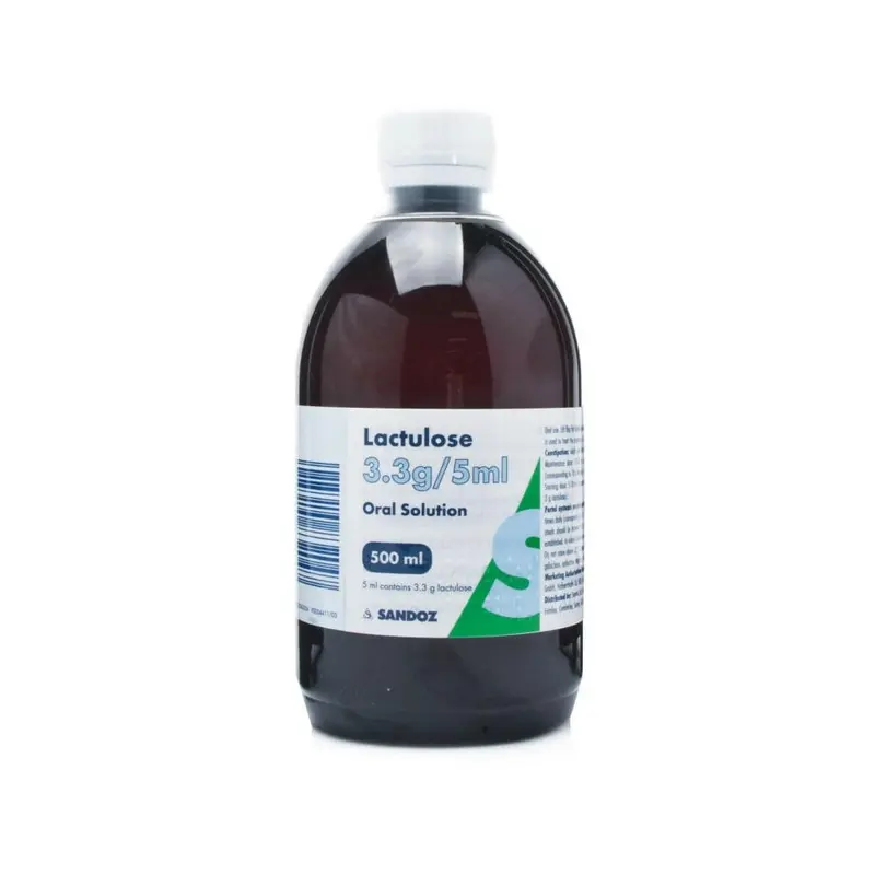 Lactulose 3.3g/5ml Oral Solution - 300ml/500ml