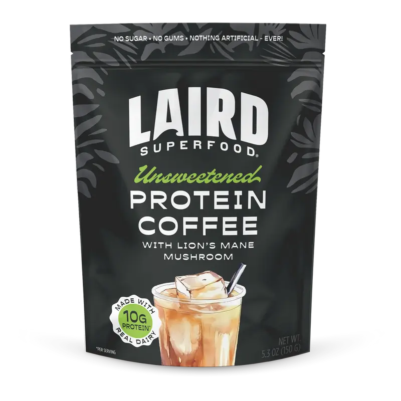 Laird Unsweetened Protein Coffee with Lion's Mane 150g