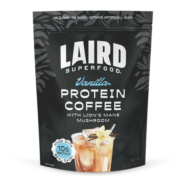 Laird Vanilla Protein Coffee with Lion's Mane 150g