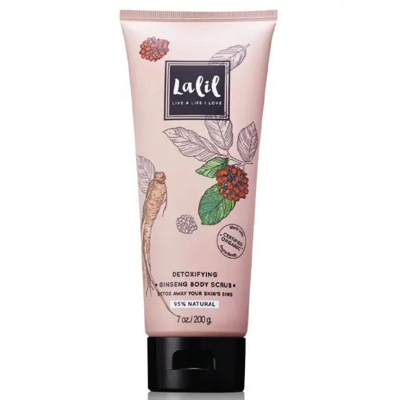 Lalil - Detoxifying Ginseng Body Scrub 200g.