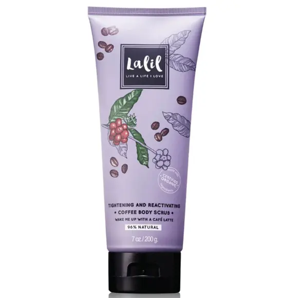 Lalil - Tightening & Reactivating Coffee Body Scrub 200g.