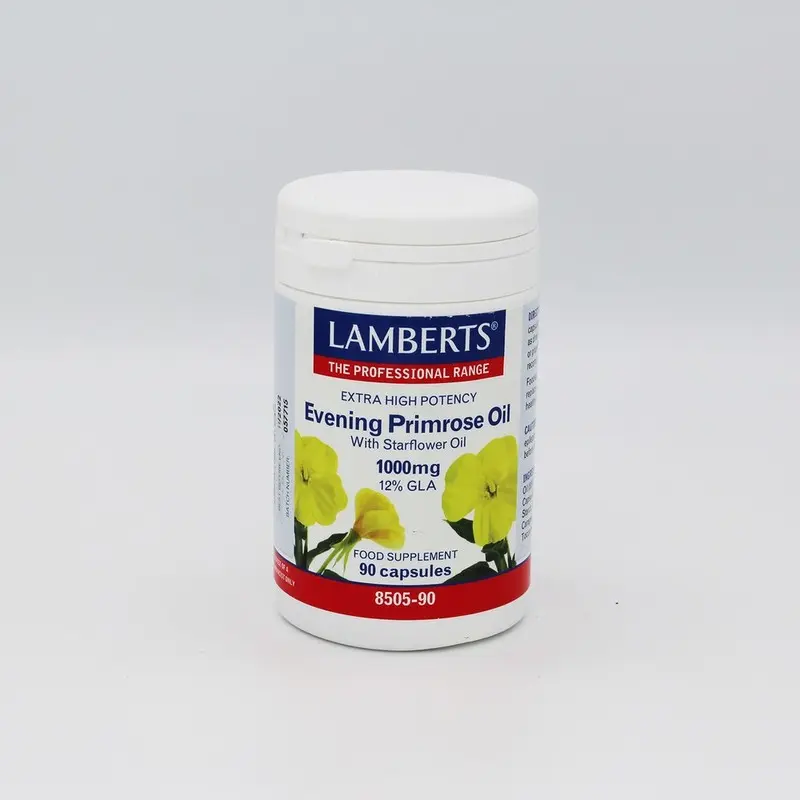 Lamberts Evening Primrose Oil with Starflower Oil 1000mg 90 Capsules
