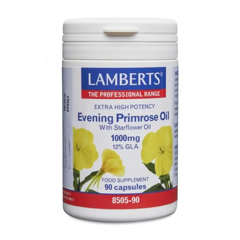 Lamberts Evening Primrose Oil with Starflower Oil 1000mg