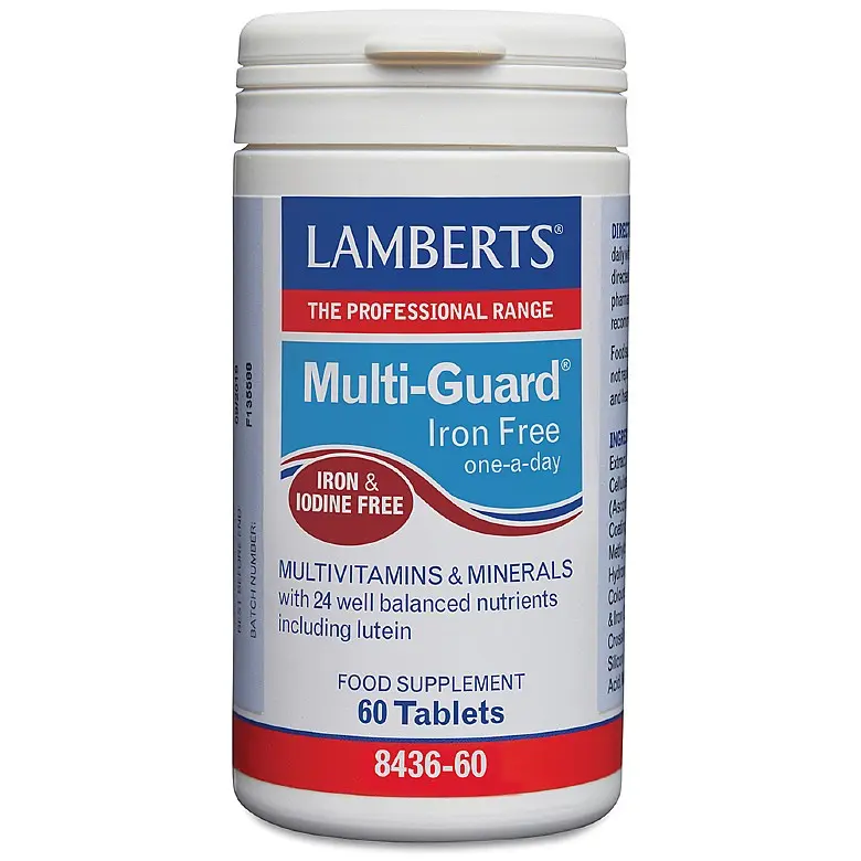 Lamberts Multi-Guard Iron Free Multivitamin