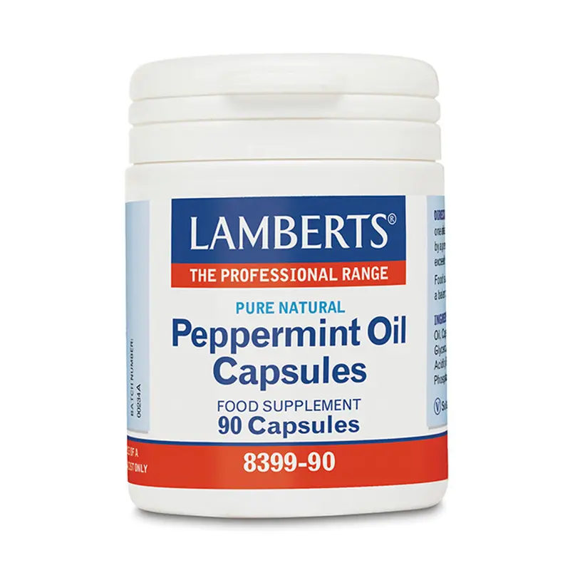Lamberts Peppermint Oil 100mg 90 Capsules
