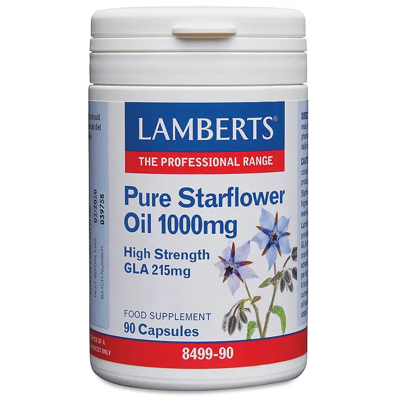 Lamberts Pure Starflower Oil 1000mg
