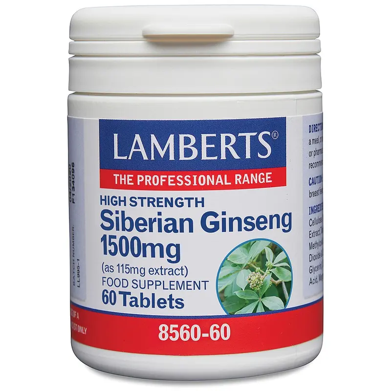 Lamberts Siberian Ginseng 1500mg