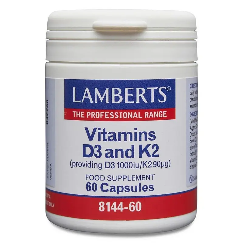 Lamberts Vitamins D3 and K2