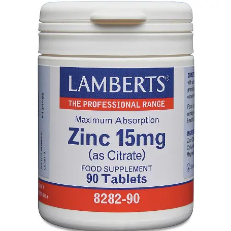 Lamberts Zinc 15mg - 90 Tablets