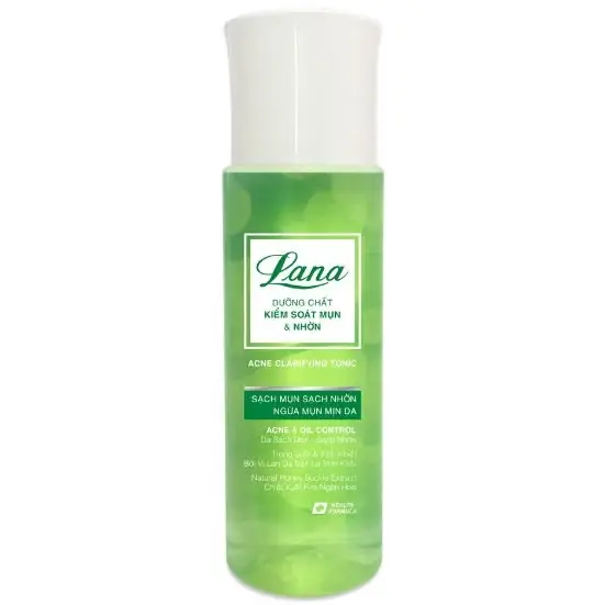 Lana - Acne & Oil Control Dưỡng Chất Kiểm Soát Mụn & Nhờn Acne Clarifying Tonic 150ml.