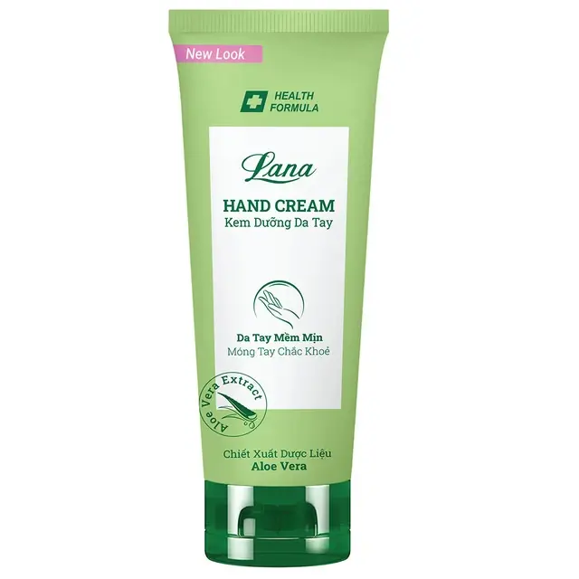 Lana - Aloe Vera Kem Dưỡng Da Tay Nha Đam Hand Cream 80g.