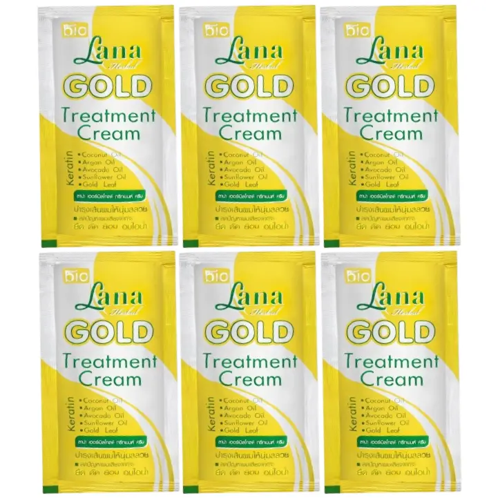 Lana - Gold Treatment Cream 30ml. (Pack of 6)