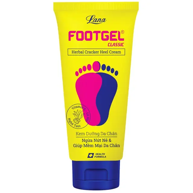 Lana - Herbal Cracked Heel Cream Kem Dưỡng Da Chân Footgel Classic 50g.