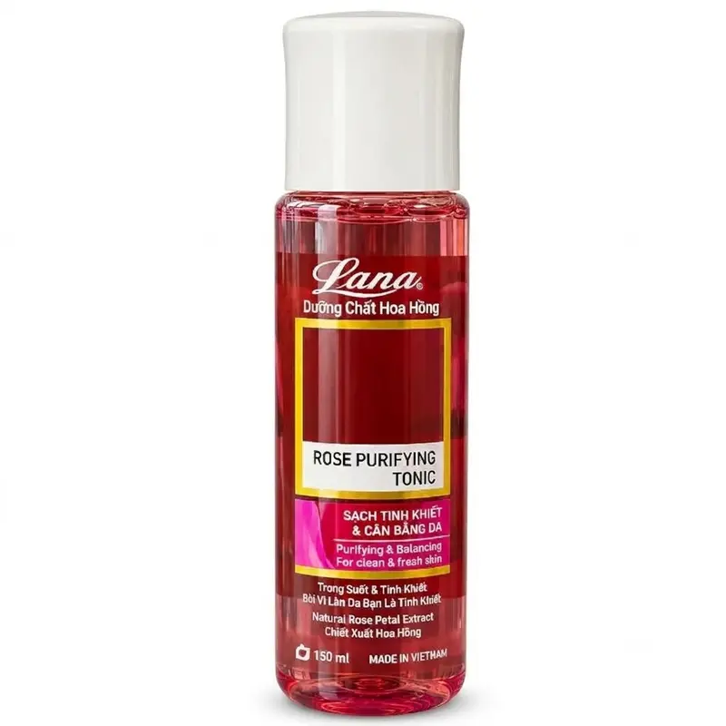 Lana - Rose Purifying Tonic Dưỡng Chất Hoa Hồng 150 ml.