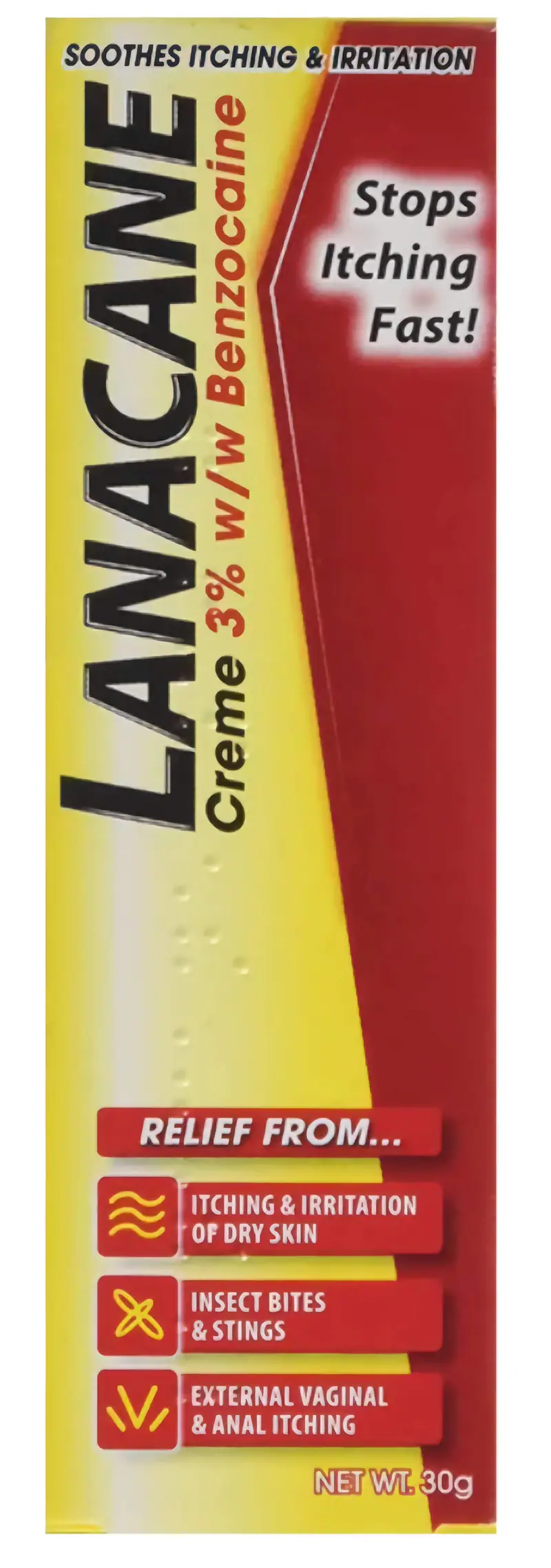 Lanacane Cream Anti -itching cream - 30g