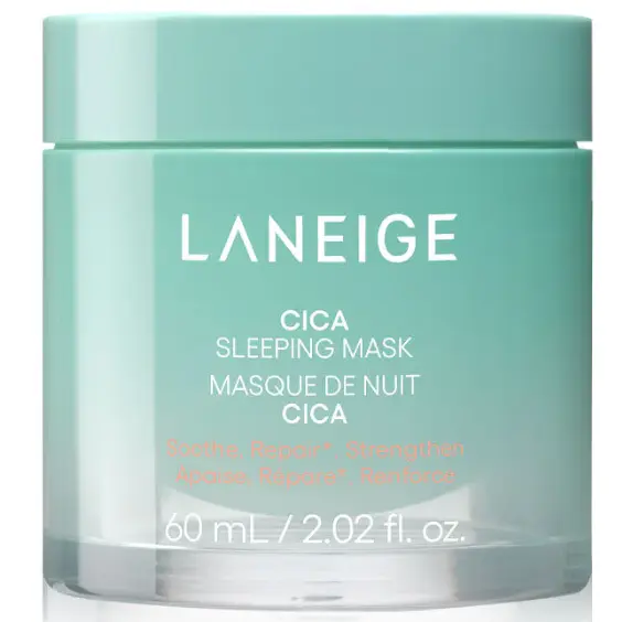 Laneige - Soothening, Repairing and Streghtening Cica Sleeping Mask 60ml.