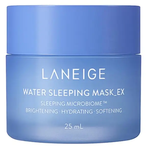 Laneige - Water Sleeping Mask EX, Sleeping Microbiome, Brightening, Hydrating and Softening 25ml.