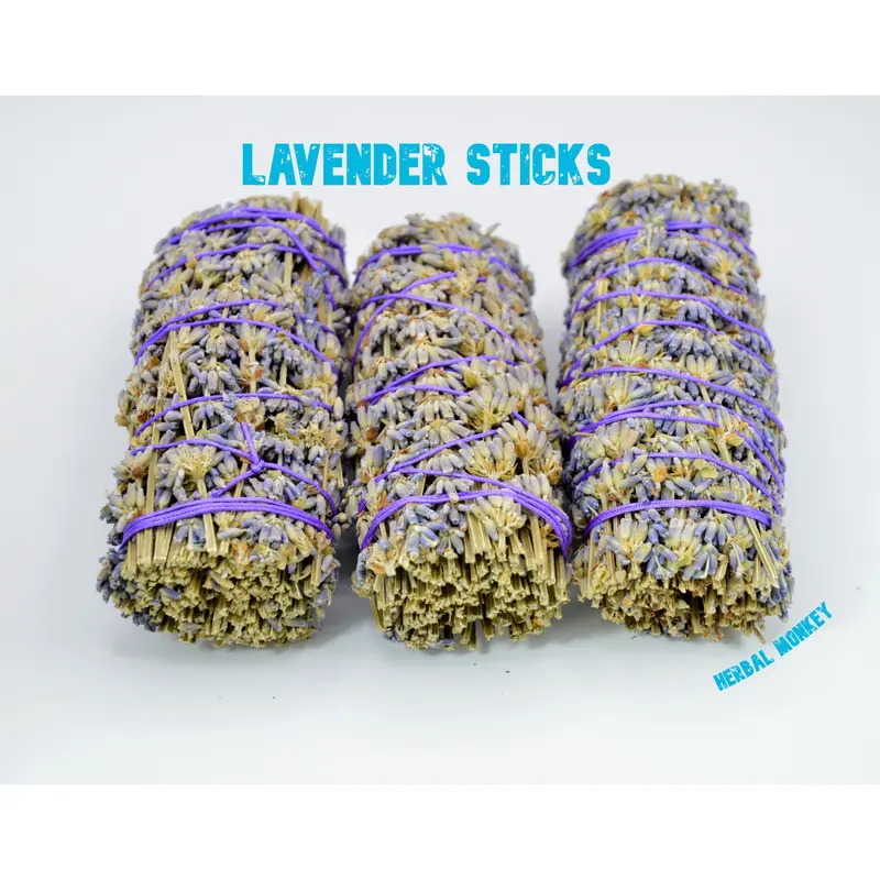 Lavender Smudge Sticks | Infused with loving energy within a Crystal Grid