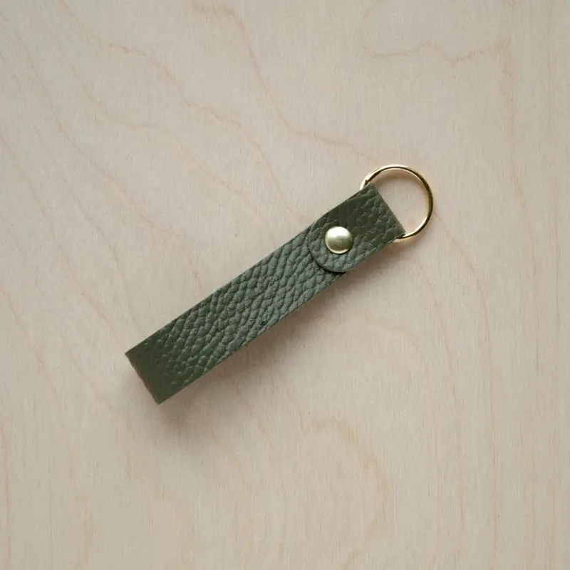 Leather Loop Keyrings
