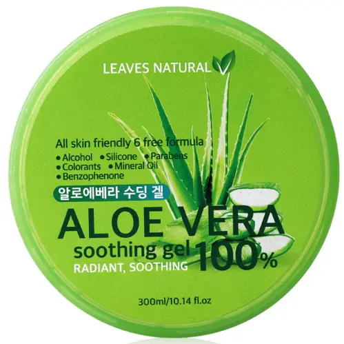 Leaves Natural - Chemicals Free Aloe Vera Soothing Gel 100% 300ml.