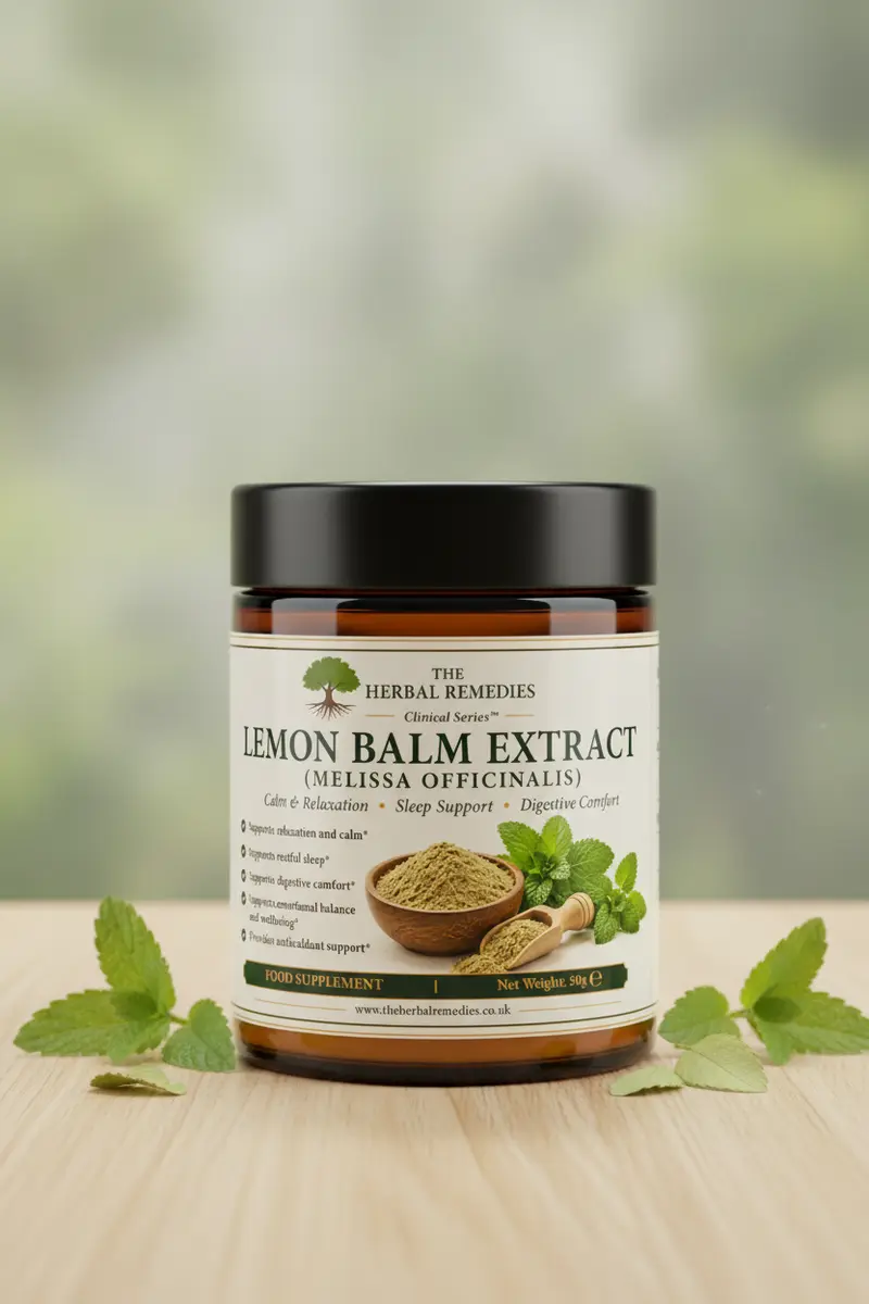 Lemon Balm Extract | Relaxation, Sleep & Emotional Wellbeing Support